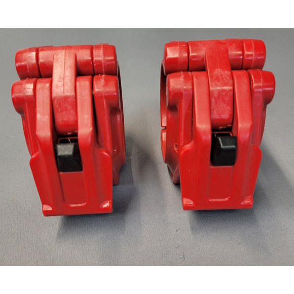 Lock-Jaw AXLE Barbell Collars Pair 2in Strongman Fat Bar Clamps Weightlifting - Picture 2 of 8